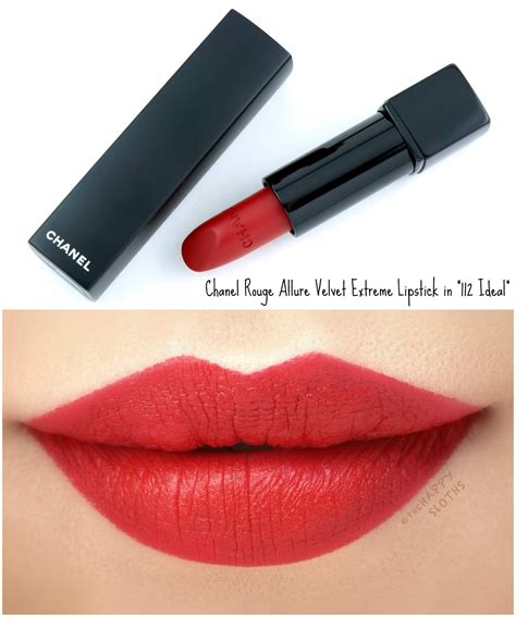 chanel 112 ideal|chanel rouge allure review.